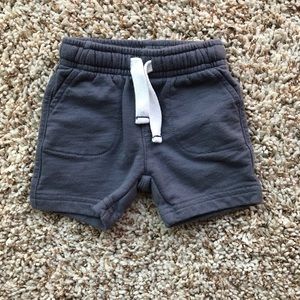 Caters sweat shorts, 3-6mo